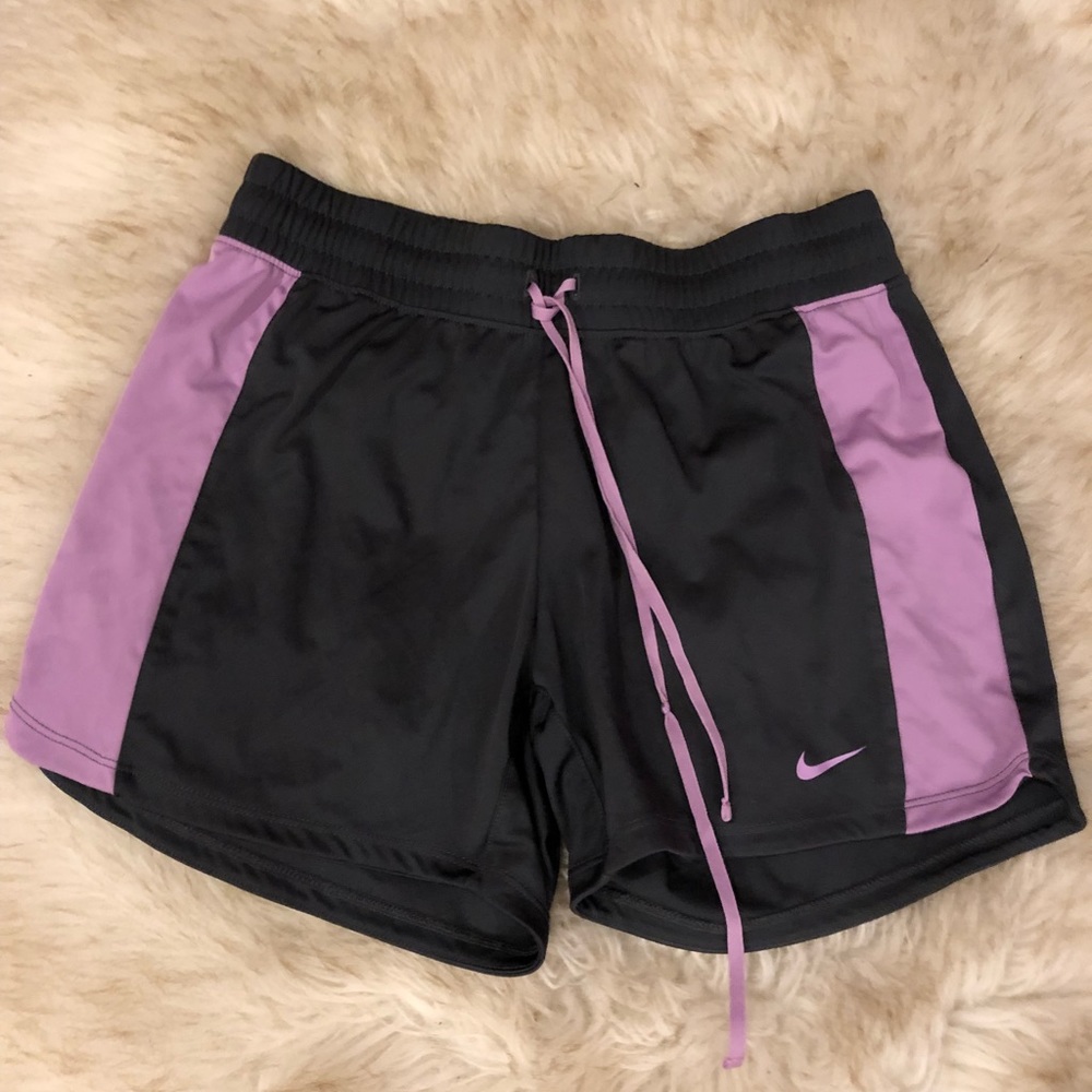 dark gray Nike shorts